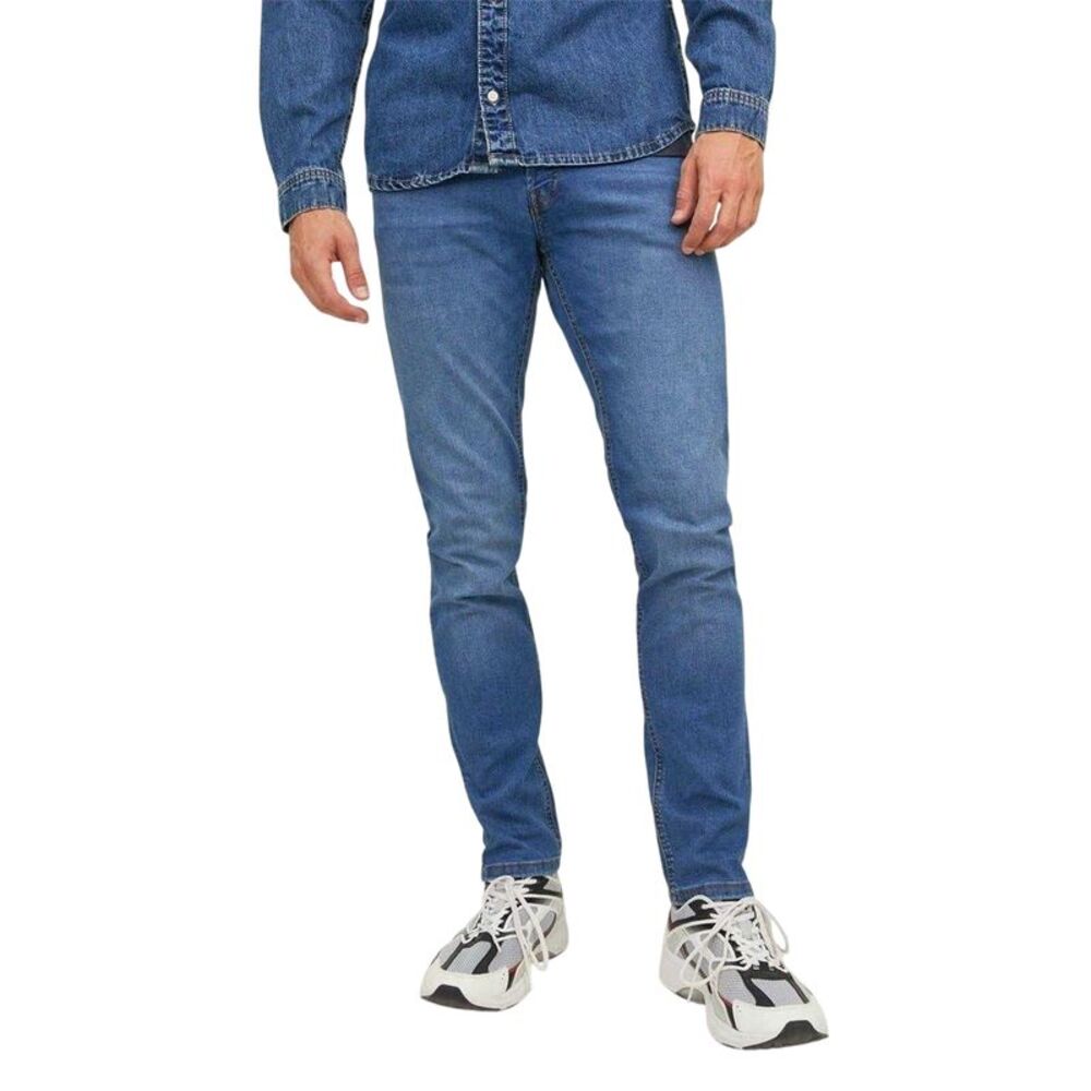Jack And Jones Mens Glenn Slim Jeans / Blue Denim